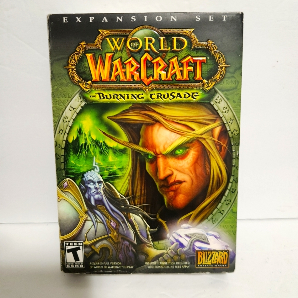 World of Warcraft: The Burning Crusade (PC, 2007) Expansion Set COMPLETE CIB